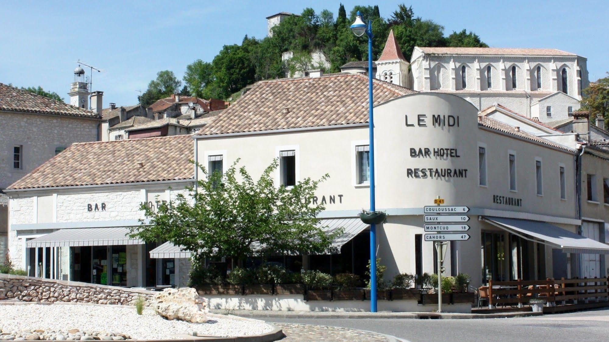 Hotel Le Midi Montaigu-de-Quercy Екстер'єр фото